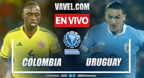 uruguay vs colombia en vivo hoy